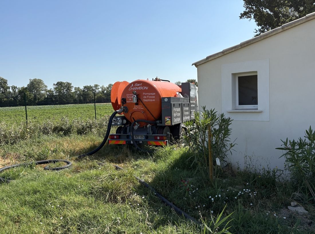 Vidange de fosse septique à Orange (Vaucluse)